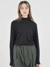 Essential Wool Half Neck Knit Black - CHANCE'S NOI - BALAAN 11