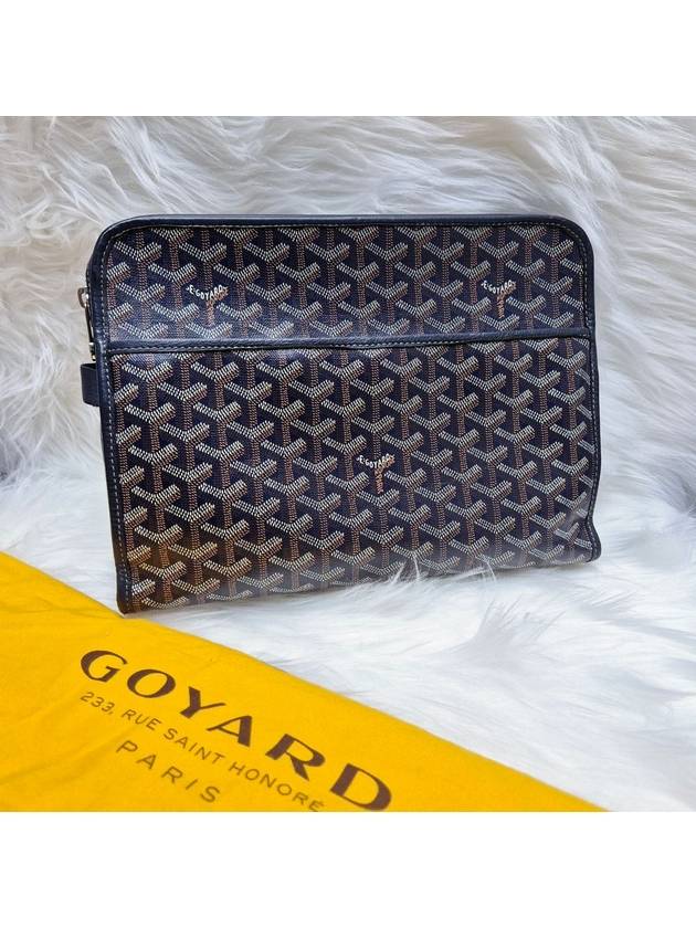 Juvence Clutch Bag GM Special Navy - GOYARD - BALAAN 1