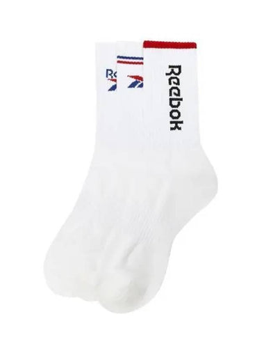 Vector Crew Socks 3 Pack White - REEBOK - BALAAN 1