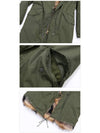 Raccoon fur khaki long sleeves W1000L MURMR 790 - AS65 - BALAAN 4