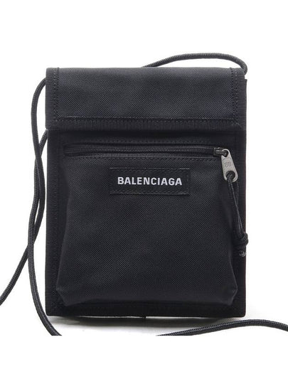 Explorer Logo Patch Cross Bag Black - BALENCIAGA - BALAAN 2