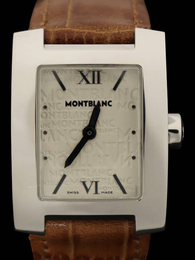 7047 23MM Steel Quartz Profile Women s Watch - MONTBLANC - BALAAN 1