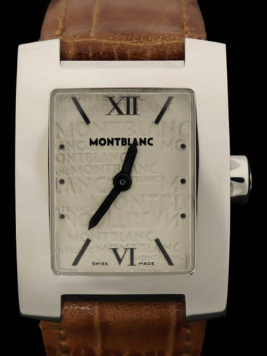 7047 23MM Steel Quartz Profile Women s Watch - MONTBLANC - BALAAN 1