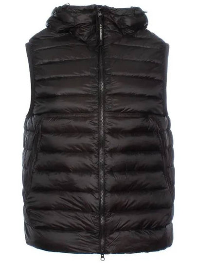 D.D. Shell Goggles Down Vest Black - CP COMPANY - BALAAN 2