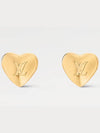 LV Heart Earrings Gold - LOUIS VUITTON - BALAAN 2