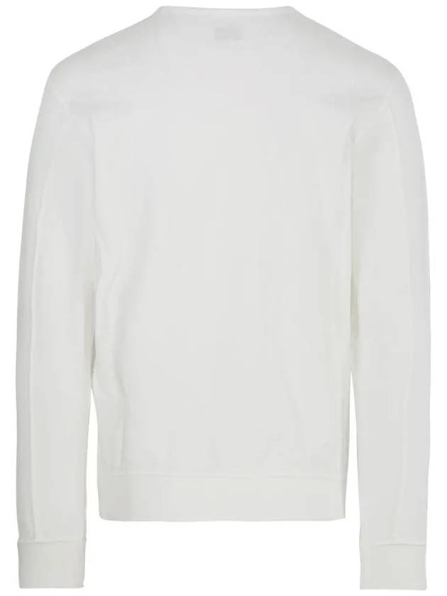 Lens Wappen Cotton Sweatshirt White - CP COMPANY - BALAAN 5