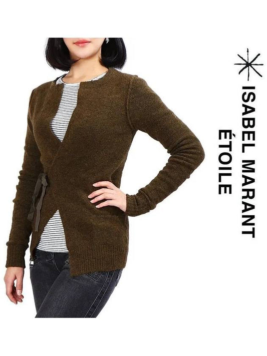 Pila Cardigan Khaki - ISABEL MARANT - BALAAN 2