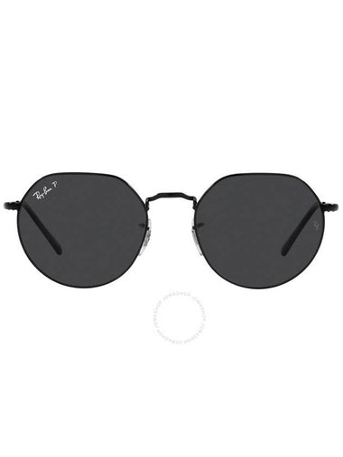 Ray Ban Jack Black Irregular Unisex Sunglasses RB3565 002/48 53 - RAY-BAN - BALAAN 1