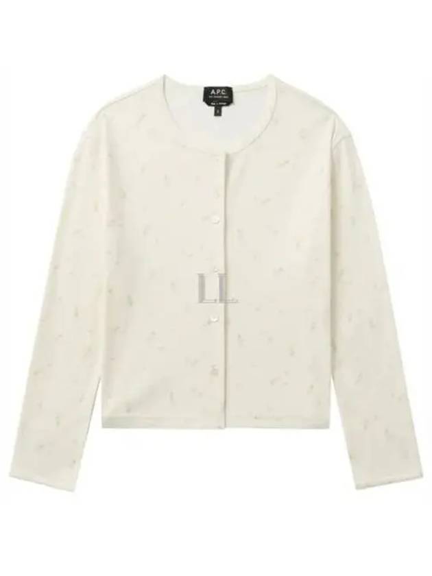 Scarlett Cardigan Ecru - A.P.C. - BALAAN 2