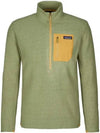 Men's R1 Air Zip-Neck Long Sleeve T-shirt Buckhorn Green - PATAGONIA - BALAAN 2