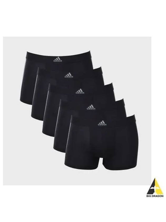 adidas UNDERWEAR Performance Signature Men s Draw 5 Pack Black 4 - ADIDAS - BALAAN 1