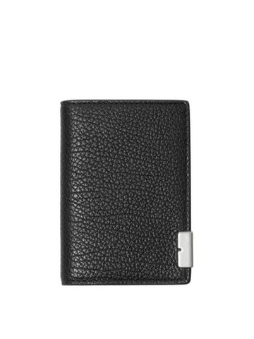 B-Cut Logo Leather Card Wallet Black - BURBERRY - BALAAN 1