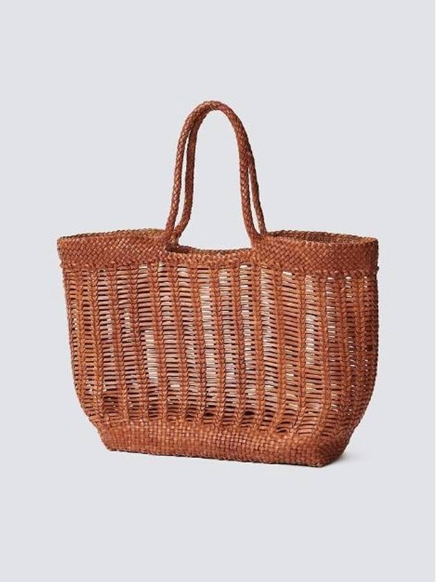 Window Basket Tote Bag Tan - DRAGON DIFFUSION - BALAAN 3