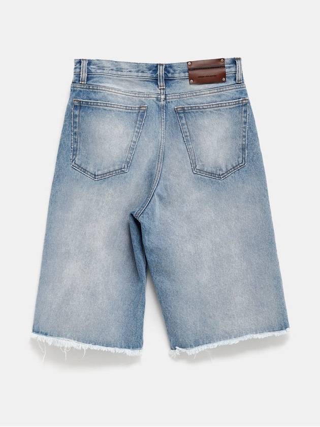 Denim Bermuda Pants - DRIES VAN NOTEN - BALAAN 2