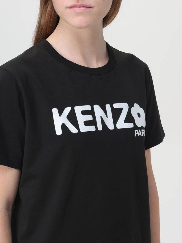 T-shirt Kenzo in cotone con logo - KENZO - BALAAN 5