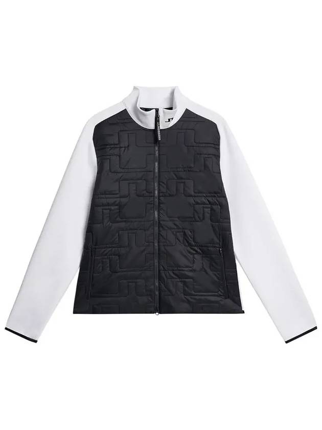 Quilt Hybrid Zip-Up Jacket Black - J.LINDEBERG - BALAAN 3