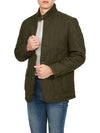 Men's Lutz Quilted Padding Brown - BARBOUR - BALAAN 9