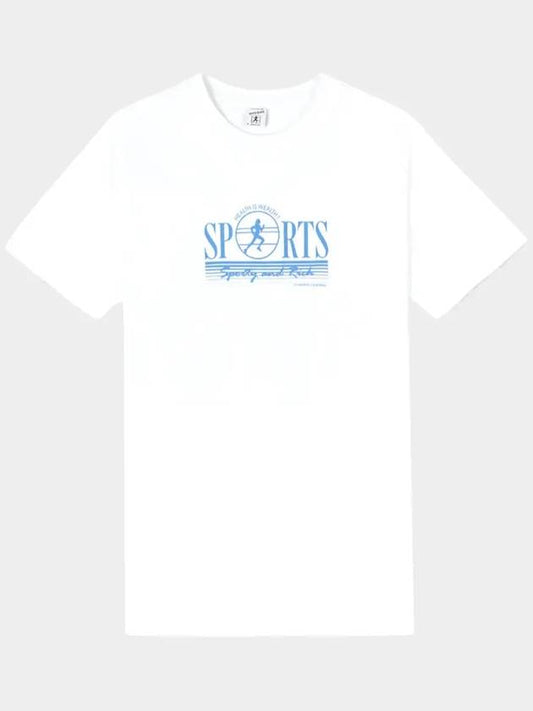 Venice Short Sleeve T-Shirt White - SPORTY & RICH - BALAAN 2