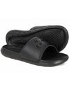 Men's Victory One Slippers All Black - NIKE - BALAAN 3