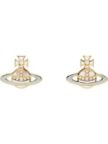 Concetta Bas Relief Earrings Gold - VIVIENNE WESTWOOD - BALAAN 1