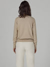 Women's Boat Neck Knit Top Beige - ARIFF - BALAAN 4