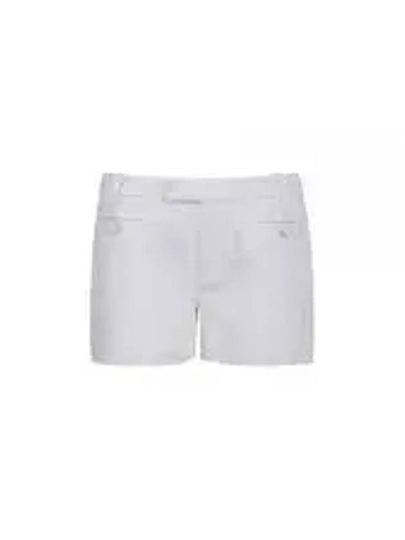 Bouclé Mini Shorts White - AMI - BALAAN 2