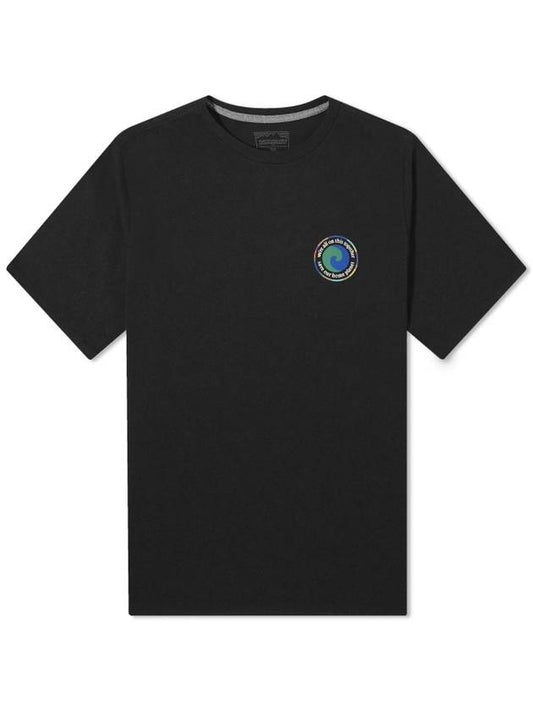 Unity Fits Short Sleeve T-Shirt Black - PATAGONIA - BALAAN 1