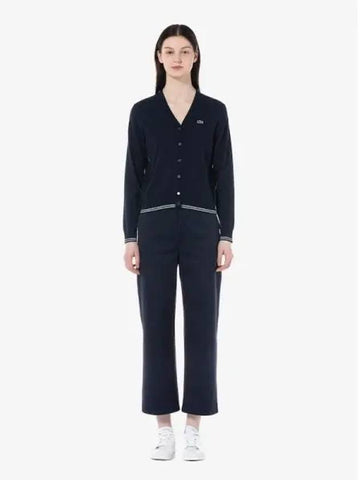 Women s semi wide fit workwear chino pants HF810E 54G 166 Domestic product GQ2N24031293010 - LACOSTE - BALAAN 1