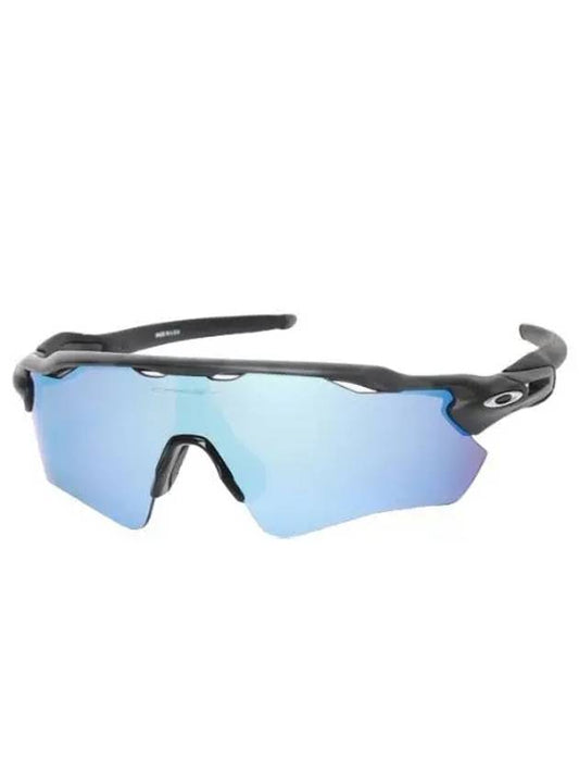 Radar Pass Matte Black Camo Prism Deep Water Polarized Glasses Sports Sunglasses - OAKLEY - BALAAN 1