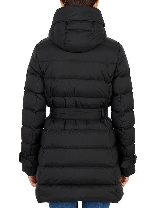 Detachable Hoodie Puffer Coat Padded Black - BURBERRY - BALAAN 7