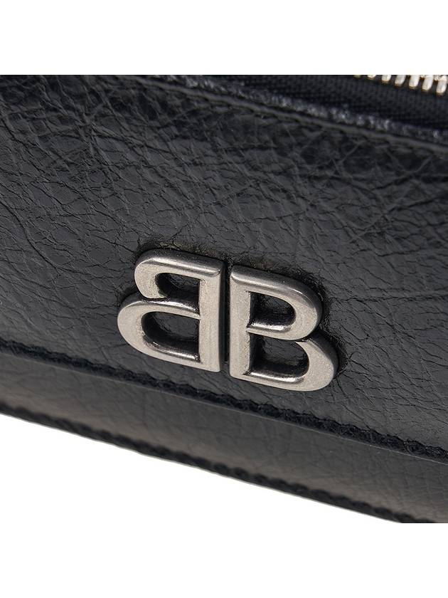 BB logo card wallet 765420 2AAYP 1000 - BALENCIAGA - BALAAN 7