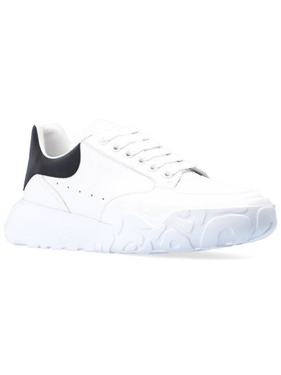 Court Trainer Low Sneakers White Black - ALEXANDER MCQUEEN - BALAAN 2