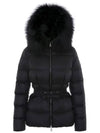 Boed Short Down Jacket Black J2 093 1A00095 595FE 999 - MONCLER - BALAAN 1