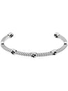 Interlocking G Thin Bracelet Silver YBA661529001 - GUCCI - BALAAN 1