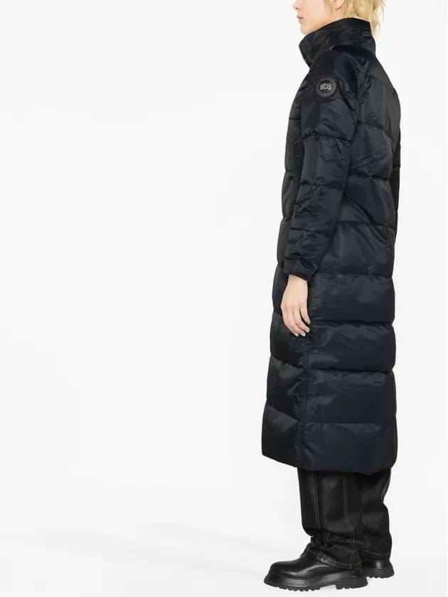 Mystique Satin Long Parka Padding Black - CANADA GOOSE - BALAAN 3