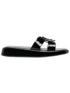 slide buckle mule sandals black - ROGER VIVIER - BALAAN 1