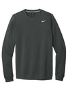 Team Club Crew Fleece Sweatshirt Dark Grey - NIKE - BALAAN 1