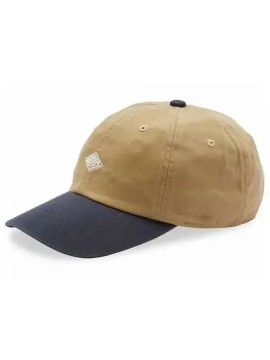 Chino Cloth 6 Panel Ball Cap Khaki Navy - DANTON - BALAAN 2