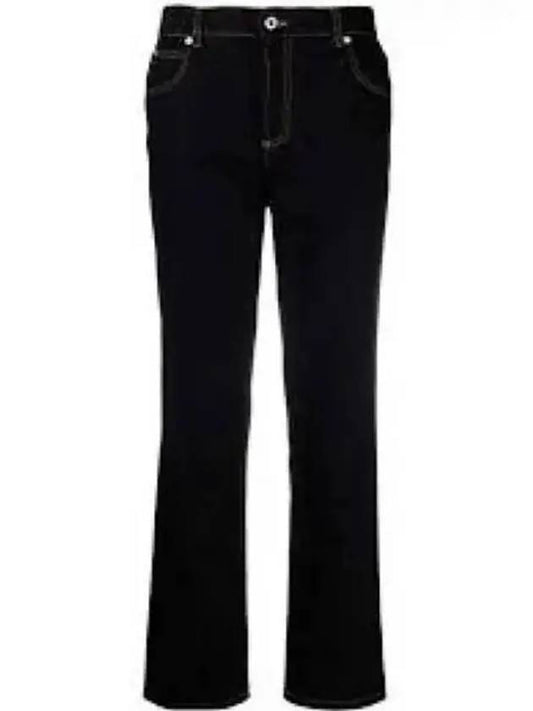 Anagram Pocket Tapered Jeans Black - LOEWE - BALAAN 2