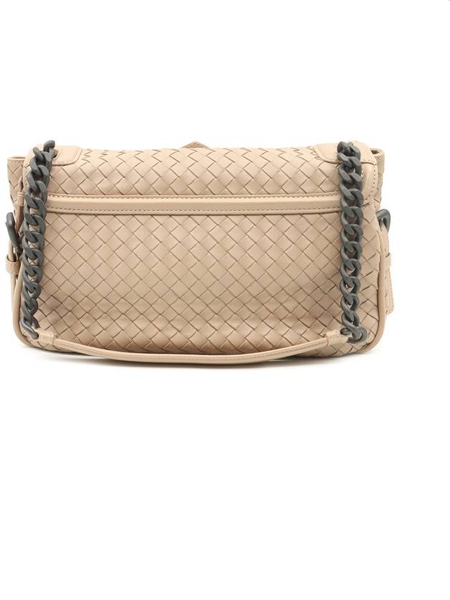 Women s Bottega Veneta 363799 Beige Color Intrecciato Nappa Weaving Rialto Shoulder Bag gt Gangbuk used luxury goods - BOTTEGA VENETA - BALAAN 5