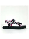 track logo strap sandals - OFF WHITE - BALAAN 2