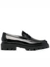 Leather Loafers Black - TOD'S - BALAAN 2