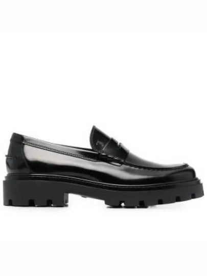 Leather Loafers Black - TOD'S - BALAAN 2