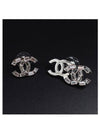 Women s Chanel B23V Silver Unbalanced CC Logo Double Earrings gt Gangbuk used luxury goods - CHANEL - BALAAN 1