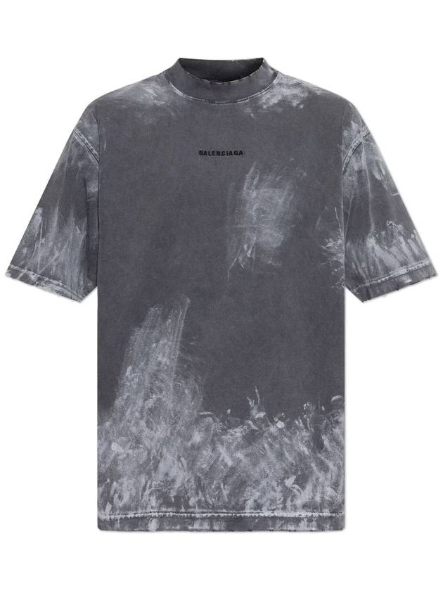 BALENCIAGA MEDIUM FIT T-SHIRT - BALENCIAGA - BALAAN 1