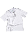 Men's Clover Embroidery Pique White I2SE01WH - IOEDLE - BALAAN 2
