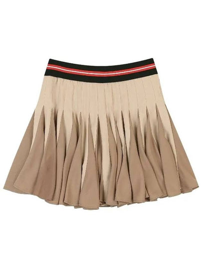 two-tone flare skirt OF4013LBBEIGE - ONOFF - BALAAN 2