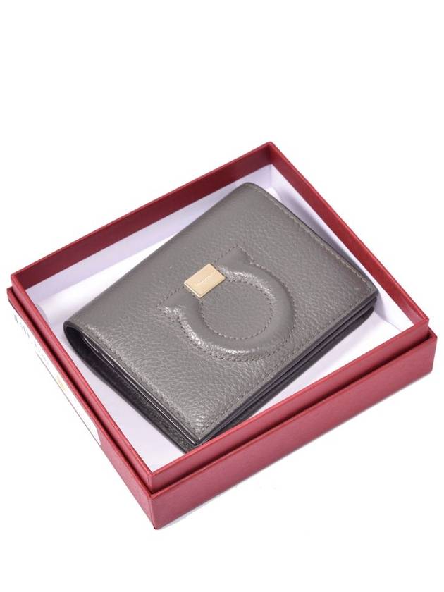 Women s Ferragamo Gancini Compact Bicycle Wallet 22 D514 - SALVATORE FERRAGAMO - BALAAN 8