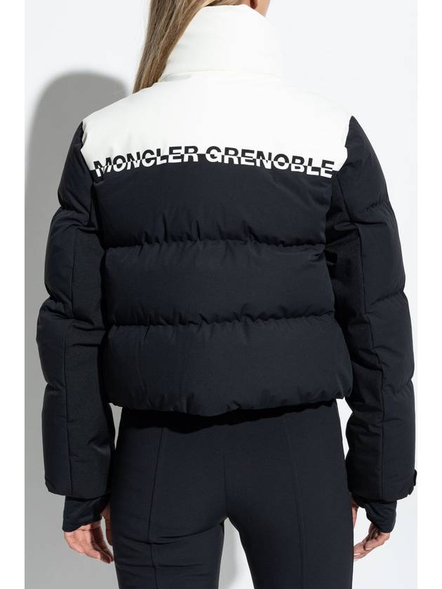 Grenoble Stennes Logo Padding Black - MONCLER - BALAAN 5