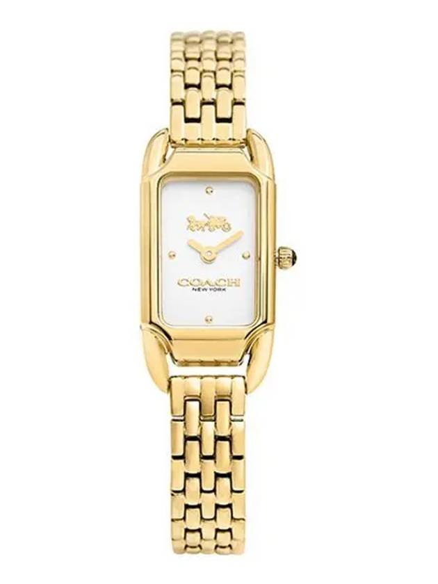 Women's Caddy Stainless Steel Watch Gold - COACH - BALAAN 2